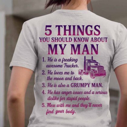 5 Things You Should Know - Trucker Wife Funny